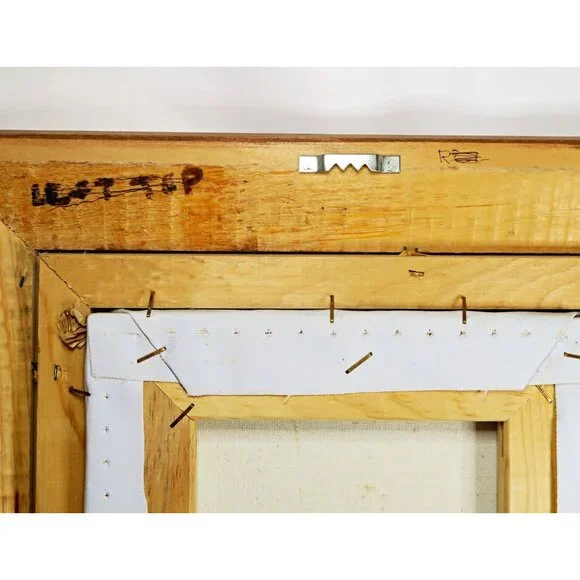 Robert Cox 14x15" Signed Oil Painting Pink Rose Bouquet Vintage Floral Art - Picture 10 of 10